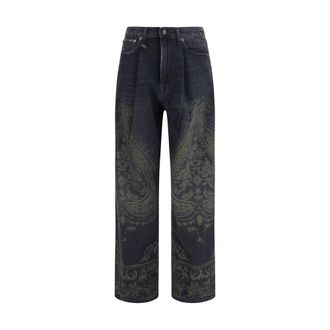 R13 Cotton Jeans Womens blue