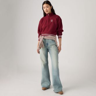 Levi's Cinch Flare Jeans - Womens - 23X30 - Medium Wash / Time To Dust Fp