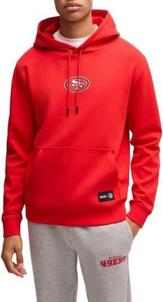 BOSS x NFL Woodson Graphic Hoodie in San Francisco 49Ers at Nordstrom Rack, Size Xxx-Large