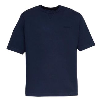 MC2 Saint Barth T-Shirts, male, Blue, Size: XL Crewneck Short-Sleeve Sweatshirt