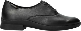 Mephisto Veterschoen voor dames - Dames - Veterschoenen - Zwart - 42 1/2 EU - Leer - Schoenen