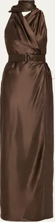 Ralph Lauren Collection Rynn Washed Duchesse Evening Dress