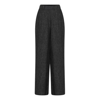 Julie Fagerholt - Heartmade Wide Trousers, female, Black, S, Wide Trousers