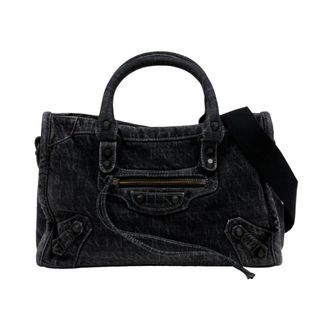 Balenciaga Handbags, female, Black, Size: ONE SIZE Le City Bag