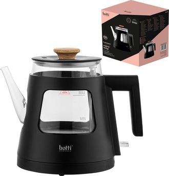 OEM Hervidor El&eacute;ctrico Botti Electronic Vivien De 0,9 L, Color Negro