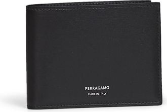 Ferragamo Klassieke Portemonnee - Heren - Portefeuilles - Zwart - ONE Size - Leer - Accessoires