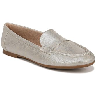 Naturalizer Soul Naturalizer Bebe Loafers Womens Silver Faux Leather Slip On Hawk3303