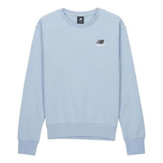 New Balance Unissentials French Terry Crewneck Sweatshirt Light Arctic Grey UT21501-LAY
