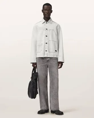 AllSaints Mukesh Relaxed Fit Denim Shacket