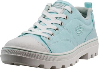 Skechers Womens Roadies-True Roots Sneaker, Aqua, 4.5 UK