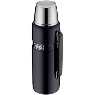 None Thermos 183267 Stainless King Flask, Midnight Blue, 1.2 L