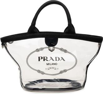 Prada Pre-owned Prada PVC Canapa Logo Tote Ladies M5LCTRG3Z38W9E3P