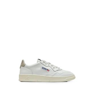 Autry Medalist Lage Sneakers - Heren - Sneakers - Wit - 43 EU - Katoen - Schoenen