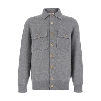 Brunello Cucinelli Hombre, Jerseys, Gris, Talla: XL