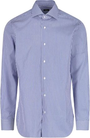 Barba I Stripe Shirt - Blue