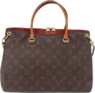 Louis Vuitton Pre-owned Handbags, female, Brown, Size: ONE SIZE Pre-owned Monogram Canvas Tote Bag
