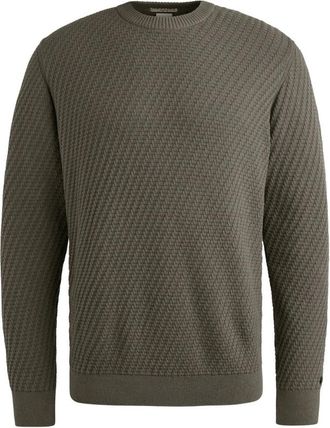 Cast Iron Heren, Truien, Groen, Maat: 3XL Katoen