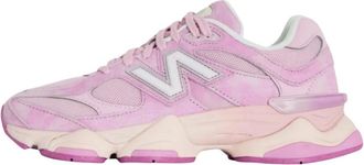 New Balance Fitness, Dames, Roze, 40 1/2 EU, Leer, 9060 Sneaker
