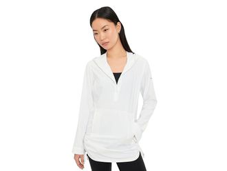 Columbia PFG Castback Coverup Womens Clothing White : 2XL, Polyester