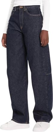 Calvin Klein Jeans Jeans, Dames, Blauw, W29, Denim, Klassieke denim jeans met rechte pijpen en ritssluiting en knoopsluiting