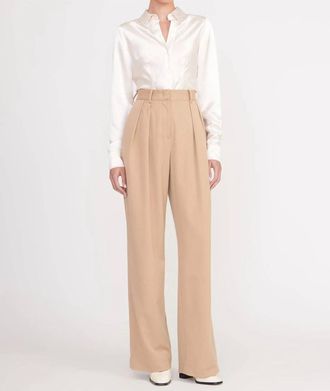 Staud Luisa Pant In Camel