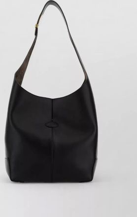 Tod's leather di folio bucket tote