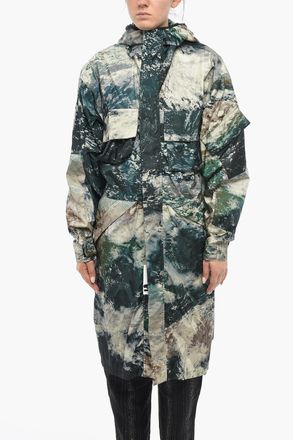 Stella McCartney Raincoat MURRY with Pattern and Hood Stella McCartney