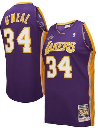 Mitchell & Ness Mens Mitchell & Ness Shaquille ONeal Purple Los Angeles Lakers 2000 NBA All-Star Game Authentic Jersey at Nordstrom, Size Medium