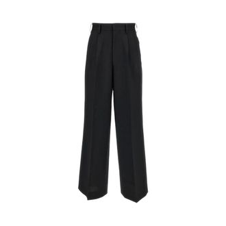 Junya Watanabe Pantaloni a gamba larga - - Trousers - Donna - Nero - S