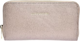 Luisa Vannini Beige Rundleer Tas