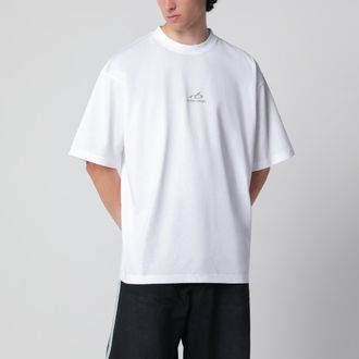 Balenciaga T-shirt Bodies bianca con vestibilit&agrave; media
