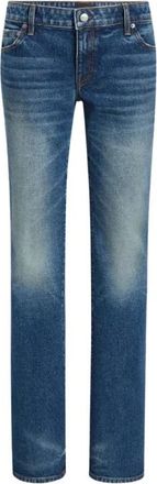 Khaite Rechte Jeans - Dames - Regular Fit Jeans - Blauw - W26 - Katoen - Jeans