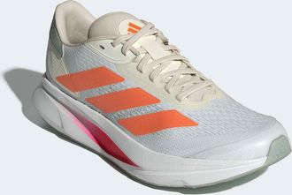 adidas Laufschuh ADIDAS PERFORMANCE DURAMO SL 2, Damen, Gr. 38,5, sanftes wei&szlig;, lucid orange, wonder silber, Synthetik, Textil, Schuhe Laufschuh, diverse Far