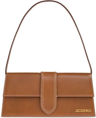 Jacquemus Le Bambino Long - Dames - Schoudertassen - Bruin - ONE Size - Katoen - Tassen