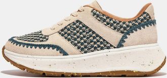 FitFlop Dames Fit Flop F-Mode Flatform Sneakers in Blauw