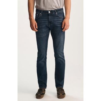 Mavi Jake Slim Fit Jeans in Dark Brushed Classic at Nordstrom, Size 30 X 32