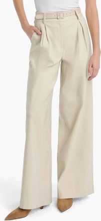 Favorite Daughter Miranda Linen Pant In Light Khaki