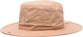 Jil Sander water-repellent sun hat - men - Cotton/Cotton/Lamb Skin - S - Neutrals