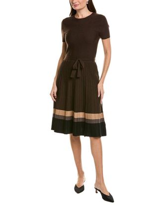 Ellen Tracy Belted Dress