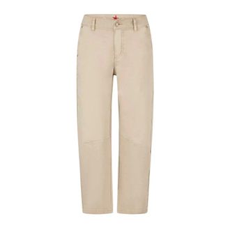 Buena Vista Klassieke chino broek - Dames - Broeken - Beige - Maat: M