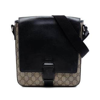 Gucci Pre-owned Gucci GG Supreme Flap Messenger Bag Unisex FZKDGZUJ11LIGKBX