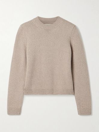 Khaite Pullover In Cashmere Leta - Neutri