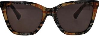 Burberry 0Be 4470 Zonnebril - Dames - Zonnebrillen - Bruin - 54 MM - Accessoires