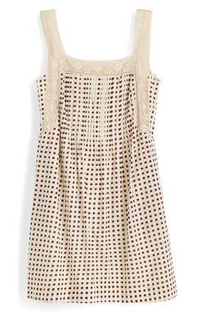 Madewell The Sophie Cotton Voile Minidress in Vintage Ivory at Nordstrom, Size Xx-Large