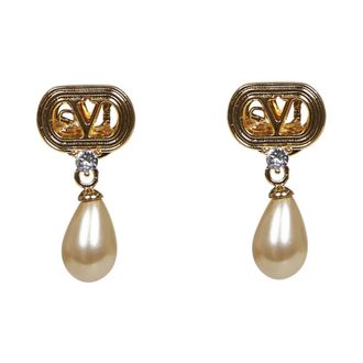Valentino Garavani Ovalette Oorbellen - Dames - Oorbellen - Veelkleurig - ONE Size - Leer - Accessoires