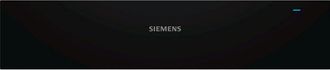 SIEMENS Caj&oacute;n Calentador 14cm Negro / Acero Inoxidable - Bi510cnr0