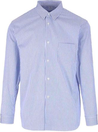 Comme Des Gar&ccedil;ons Striped Cotton Shirt