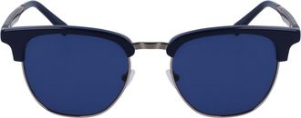 Ferragamo Blue Square Mens Sunglasses SF307S 414 53