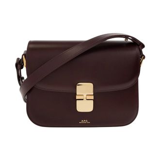 A.P.C. Grace Small Shoulder Bag - Bags - Mujer - Rojo - ONE SIZE