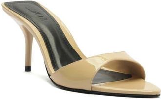 Schutz Elodie Pointed Toe Sandal in Natural Nibs at Nordstrom, Size 7.5